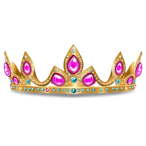 Glittering Princess Crown Art Png 05252024 PNG image