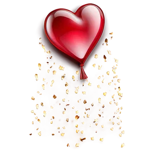 Glittering Red Heart Emoji PNG Fkk PNG