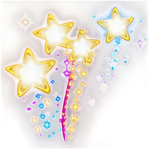 Glittering Stars PNG Vsr53 PNG