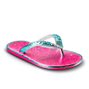 Glittery Party Flip Flop PNG Oef8