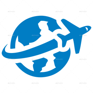 Global Air Travel Icon