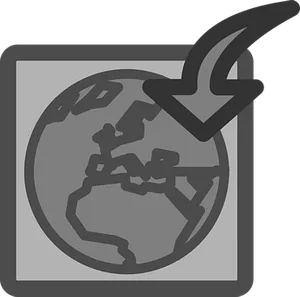 Global Download Icon