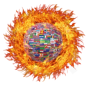 Global Flames Unity PNG image