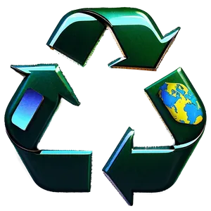 Global Recycling Logo Png 06272024 PNG image