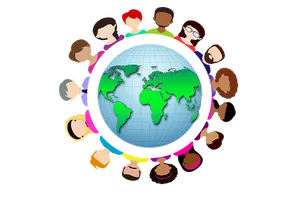 Global Unityand Diversity PNG image