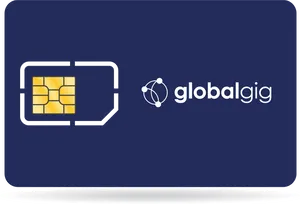 Globalgig S I M Card Branding PNG image