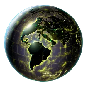 Globe A PNG image