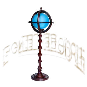 Globe Floor Lamp PNG Bwu