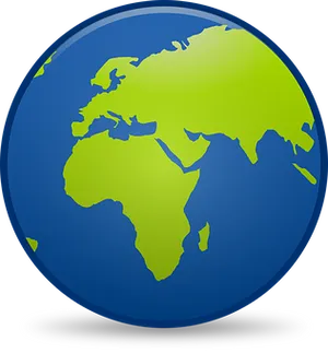 Globe Icon Graphic PNG image