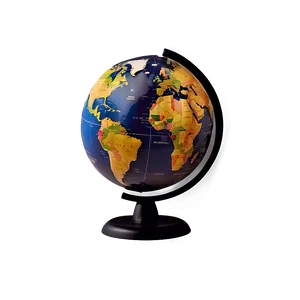 Globe With Countries Png 05042024 PNG image