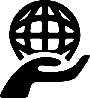 Globeon Hand Icon PNG image