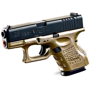 Glock 26 Subcompact Pistol PNG 68