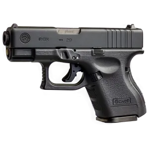 Glock 29 Sf 10mm Auto Compact Png Cqa PNG image