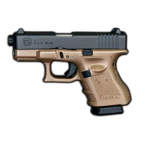 Glock 30s Slim Frame .45 Acp PNG Yyn