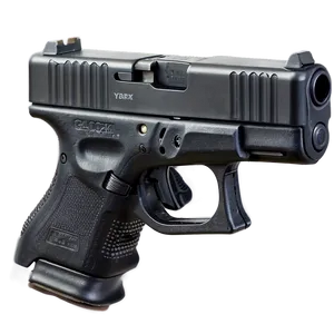 Glock 36 Single Stack .45 Acp Png 64 PNG image