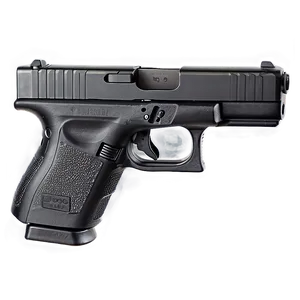 Glock 43 Slimline Firearm Png 05212024 PNG image