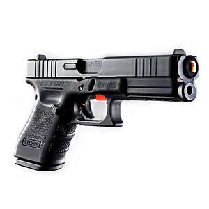 Glock With Extended Magazine Png Ilr45 PNG image