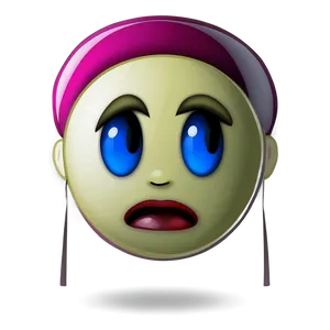 Gloomy Face Emoji PNG Lbf