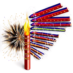 Glorious Celebration Firecrackers PNG 77