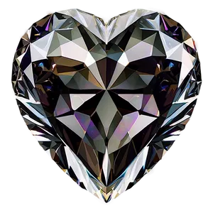 Glorious Diamond Heart PNG Xtd PNG
