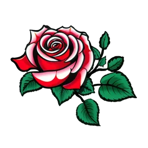 Glorious Rose Tattoo Image Png 05252024 PNG image