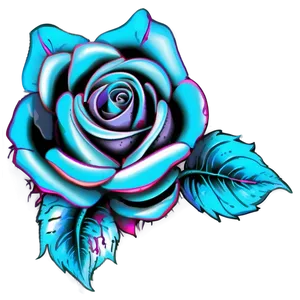 Glorious Rose Tattoo Image Png 6 PNG image