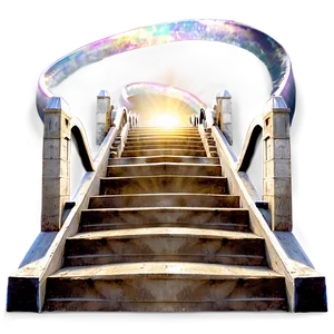 Glorious Staircase To Heaven PNG 06252024