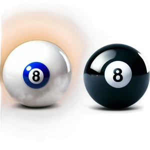 Glossy 8 Ball Picture Png 06292024 PNG image