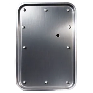 Glossy Aluminum Plate Png Ycf74 PNG image