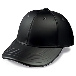 Glossy Black Cap Png 20 PNG image