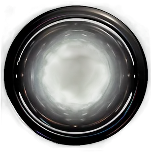 Glossy Black Circle Png 05252024 PNG image