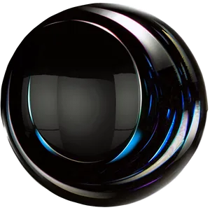 Glossy Black Circle Png Klh PNG image