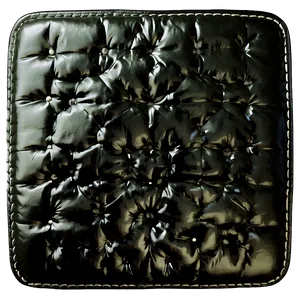 Glossy Black Leather PNG Ycd