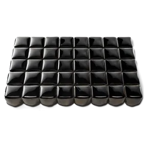Glossy Black Tile Floor PNG 06202024 PNG