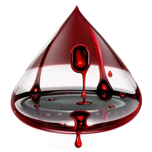 Glossy Blood Drop Icon Png Flp PNG image