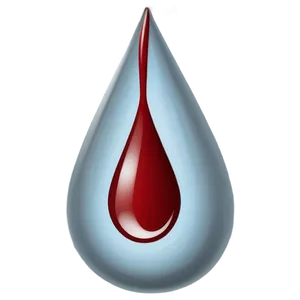 Glossy Blood Drop Icon Png Wjr PNG image