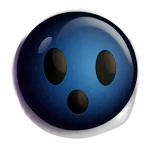 Glossy Blue Emoji PNG Selection 46