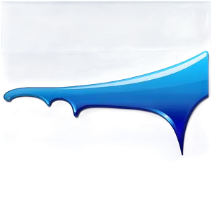 Glossy Blue Gradient Icon PNG 39