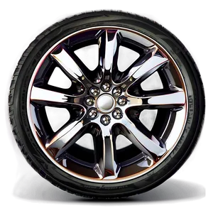 Glossy Car Wheel PNG Lny88 PNG