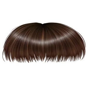 Glossy Cartoon Hair Png 8 PNG image