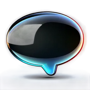 Glossy Chat Bubble Png Hnu PNG image