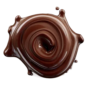 Glossy Chocolate Splash Png 51 PNG image