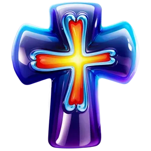 Glossy Cross Finish Png 7 PNG image