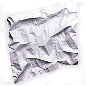 Glossy Crumpled Paper PNG 05242024