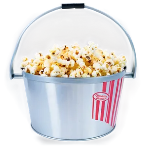 Glossy Finished Popcorn Bucket Png 06132024 PNG image