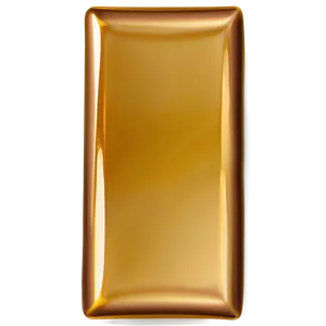 Glossy Gold Square Sticker PNG 06272024 PNG