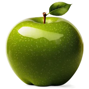 Glossy Green Apple Png 06132024 PNG image