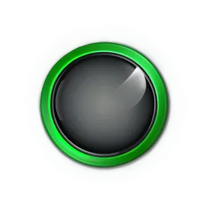 Glossy Green Circle Button Png Nhk36 PNG image