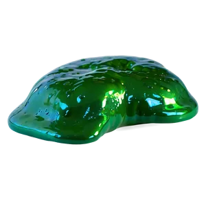 Glossy Green Slime Png 06272024 PNG image