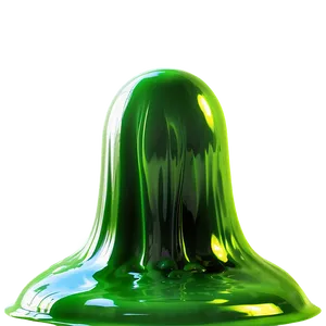 Glossy Green Slime Png 89 PNG image